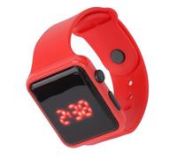 Montre de Sport - EBTOOLS - Modèle LED - Couleur Rouge - Confortable - Pour Enfants