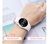 Montre de Sport Enfants Numérique Imperméable FAFEICY - Rose - Alarme, Chronomètre, Enregistreur de Fitness