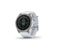 Montre de sport garmin epix pro gen 2 sapphire titane 51mm blanc argent