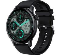 Montre de sport intelligente HK85, écran AMOLED entièrement tactile de 1,43 pouce/BT5.2/IP68 étanche/multiples modes sportifs/surveillance de la santé/rappel intelligent/appels Bluetooth, noir