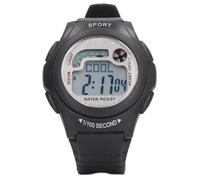 Montre de Sport Numérique, Montre de Sport étanche pour Femmes et Hommes avec Chronomètre et Double Affichage de L'heure, Montre-bracelet en Caoutchouc pour le Surf et les