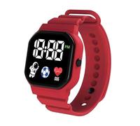 Montre De Sport Numérique, Montre Numérique pour, Montre-Bracelet LED Étanche, Bracelet en Silicone, Montre-Bracelet Sportive Confortable, Horloge D'extérieur pour Jeunes, Vêtements De Fitness