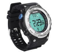 Montre de Sport Numérique pour Hommes 10 ATM 100 Mètres Etanche avec Rétroéclairage, Réveil, Chronomètre, Calendrier, Double Affichage de l'heure, Adapté à la Natation et à la Plongée