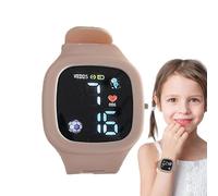 Montre de Sport numérique pour, Montre de Sport pour - Montres-Bracelets carrées Qui Brillent dans Le Noir avec écran LED coloré - Montres numériques Multifonctions en Silicone, Jouets