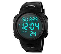 Montre de sport numérique Skmei - Pour homme - Étanche - Rétro-éclairage LED - Multifonctions
