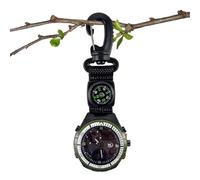 Montre de Survie | Boussole Résistante À l'eau Montre-Boussole Sac Dos avec - pour Randonnée Activités Plein Air Camping Voyage Sports Et Alpinisme Aventure Hommes Fe
