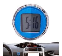 Montre De Voiture Numérique - Mini Tableau De Bord Automobile Dashboard, Attaque Sur Vent | Accessoire De Décoration De Chronométrage Autocollant, Montre Étanche De Voyage De Vélo Pour Mo