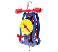 Montre d'enseignement analogique : Montre d'apprentissage pour, Jouet éducatif pour dire l'heure, modèle de Classe Durable, Outil d'apprentissage interactif, Montres numérotées résistantes