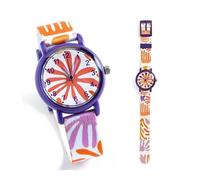 Montre pedagogique Feuilles antichoc Multicolore G
