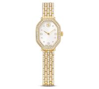 Montre Dextera octagon, Fabriqué en Suisse, Bracelet en métal, Ton doré, Finition ton doré OS
