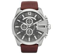 Montre - DIESEL - DZ4290 - Cuir Marron - Chronographe - Résistante 10 ATM