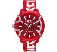 Montre - Diesel - DZ4620 - Cadran Rouge - Bracelet Tissu - Étanchéité 5 ATM