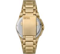 Diesel Framed Montre pour Homme, Mouvement Chronographe avec Bracelet en Silicone, Acier Inoxydable ou Cuir, Ton Or, 44mm
