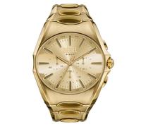 Diesel Montre D-Curve DZ4695 Homme 48 mm Quartz Or Verre minéral