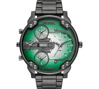 Diesel Montre, Mr. Daddy pour Homme, Mouvement Multifonctionnel à Quartz à Trois Aiguilles avec Bracelet en Acier Inoxydable