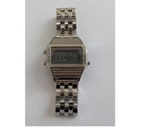 Montre digitale - ASOS - 09144623 - Argenté - Ronde - Mixte