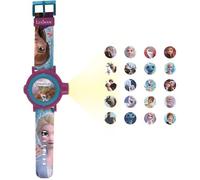 Montre digitale avec projection de 20 images design Reine des Neiges