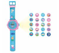 Lexibook Montre bracelet Peppa Pig DMW050PP – Projette 20 images – Écran digital – Ajustable