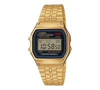 Casio Montre Mixte Retro Vintage A159WGEA – Quartz Numérique 33 mm Doré