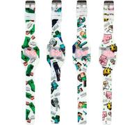 Montre digitale en silicone Minecraft, 4 types, Assortiment