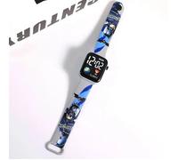 Montre digitale enfant Batman - montre LED super-héros DC Comics, bracelet confortable, idée cadeau garçon et fille