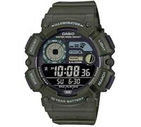 Montre Digitale Homme Casio Collection Green WS-1500H-3BVEF - Résine - Noir - Etanche 10 Atm