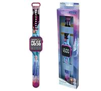 Lexibook Montre digitale La Reine des Neiges DMW060FZ Affichage 12/24 h Bleu/Violet