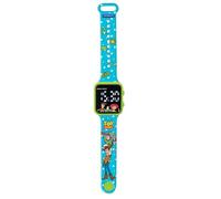 Lexibook, Toy Story, Montre Digitale pour Enfants, Bracelet Réglable, Affichage 12/24H, Design Léger, Fonction Alarme, Bleu/Vert, DMW060TS
