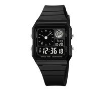 Montre Digitale Militaire Sportive Avec Rétroéclairage LED & Chronographe - MontreÉtanche Avec Affichage Jour Et Date | Étanchéité 30M, Chronomètre Et Alarme | Montre Tactique Pour Jeunes Et Ad