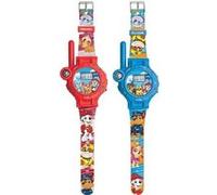 Montre digitale Pat Patrouille avec fonction talkie-walkie portée jusqu'a 200 m Multicolore