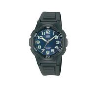 Montre digitale - Shivas - QVP84J003Y - Caoutchouc Noir - Cadran Bleu - Étanchéité 10 ATM