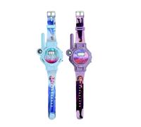 Montre digitale talkie-walkie La reine des neiges portée 200 m
