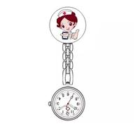 Montre d'infirmière numérique unisexe, travailleurs médicaux, montre de nuit pour hôpitaux et médecins montre à clip, Infirmière ronde