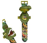 Montre Dinosaure Pour - Jouet Éducatif Réglable | Écran Numérique Réglable Pour, Montre Électronique De Projection Pour Enfant | Pour Garçons Filles Anniversaire Noël Vacances Maison