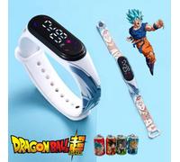 Montre DRAGON BALL SUPER LCD Tactile + Porte-Clés DBZ OFFERT