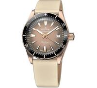 Montre - EDOX - Skydiver Set 80131-37RNC-VDBEI - Mécanique - Cuir Beige - 38 mm Marron