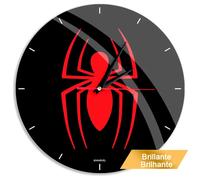 ERT GROUP Horloge murale Spiderman Marvel avec cadran brillant, diamètre 30,5 cm, alimentation par pile AA