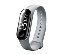 Montre électronique et tendance pour homme et femme avec capteur LED, J, taille unique