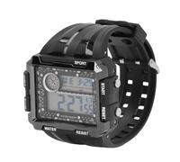 Montre Électronique Sport Grand Écran, Étanche 50 M, Veilleuse LED, Alarme, Chronomètre, Calendrier, Plongée en Apnée, Natation, Salle de Sport