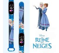 Montre Elsa et Anna La Reine des Neiges LCD Tactile Soeur Disney