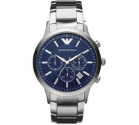 Montre - Emporio Armani - AR2448 - Chronographe - Quartz - Analogique - Bleu/Argenté