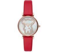 Montre - EMPORIO ARMANI - Gianni AR11281 - Quartz - Femme - Rouge - Cuir