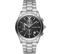Montre Emporio Armani Hommes AR11602 - Argent Acier inoxydable - 42mm - Noir - Bracelet Acier - Etanche 5 bar