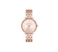 Michael Kors Montre femme Pyper MK3897 – Quartz 3 aiguilles, acier rose, bracelet acier/alliage