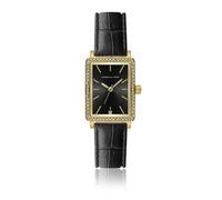 Montre en cuir croco femme Isabella Ford AdÃ©laÃ¯de Noir 14x14 mm