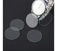 Montre en verre, 5 pcs rond 37/38/39 mm support montre Cristal lentille en verre Pièces de rechange Outil