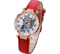 Montre enfant avec bracelet rouge - Cat
