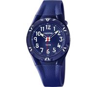 Calypso Montre Enfant Analogique Caoutchouc Bleu - Mouvement Quartz - Verre Haute Résistance - Étanche 10 ATM K6064/3 - Sweet Time
