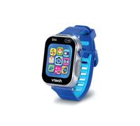 VTech - KidiZoom SmartWatch DX4 Bleue - Montre Digitale Enfant 16 en 1 avec Écran Tactile Couleur, Jeux, Applications, Appareil Photo et Vidéo - Cadeau Enfant Dès 5 Ans - Contenu en Français