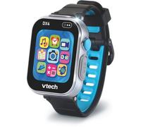 VTech - KidiZoom SmartWatch DX4 Noire - Montre Digitale Enfant 16 en 1 avec Écran Tactile Couleur, Jeux, Applications, Appareil Photo et Vidéo - Cadeau Enfant Dès 5 Ans - Contenu en Français